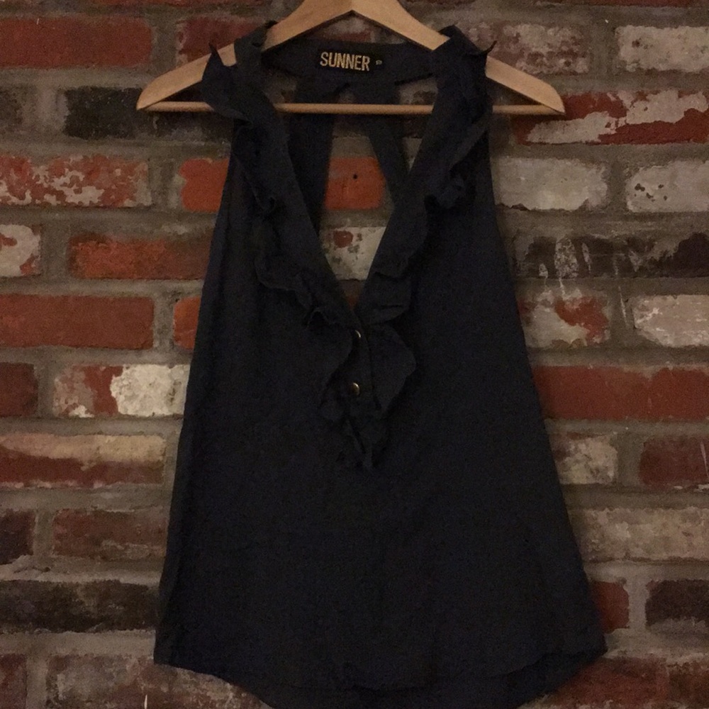 100% cotton shirt summer shirt ruffle